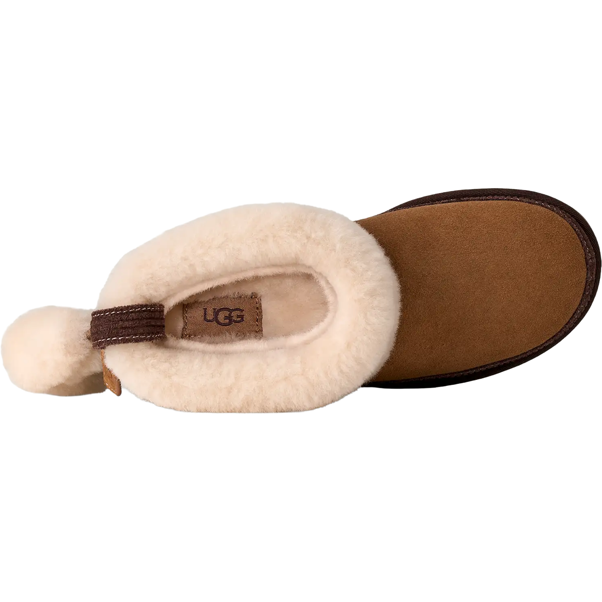UGG Women's Classic Mini Heritage in Chestnut top view