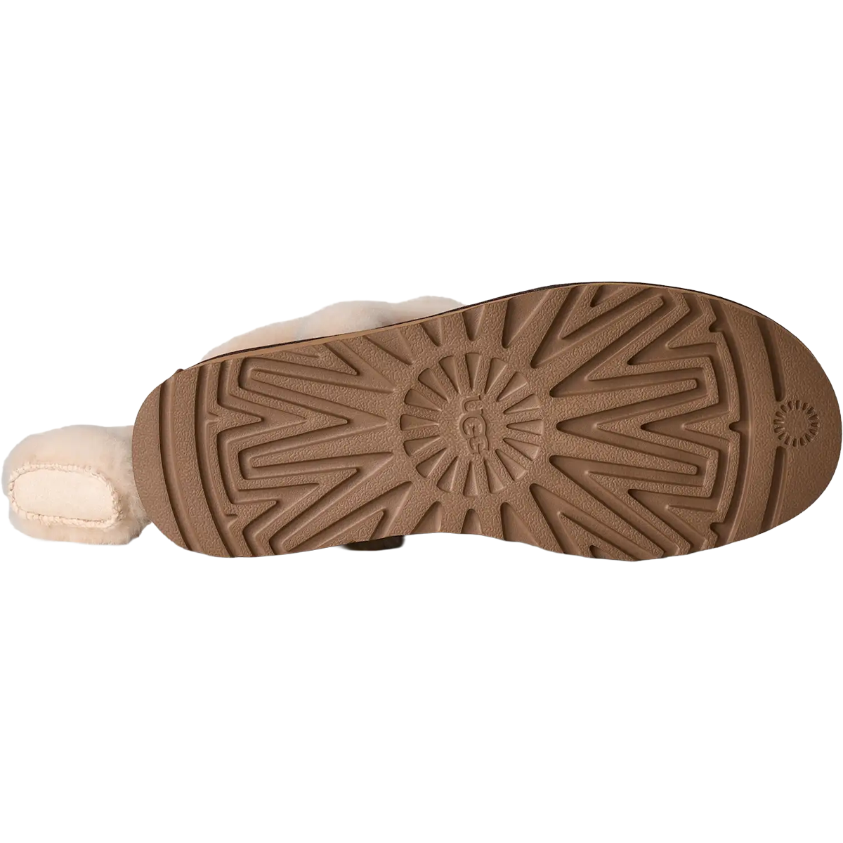 UGG Women's Classic Mini Heritage in Chestnut bottom view