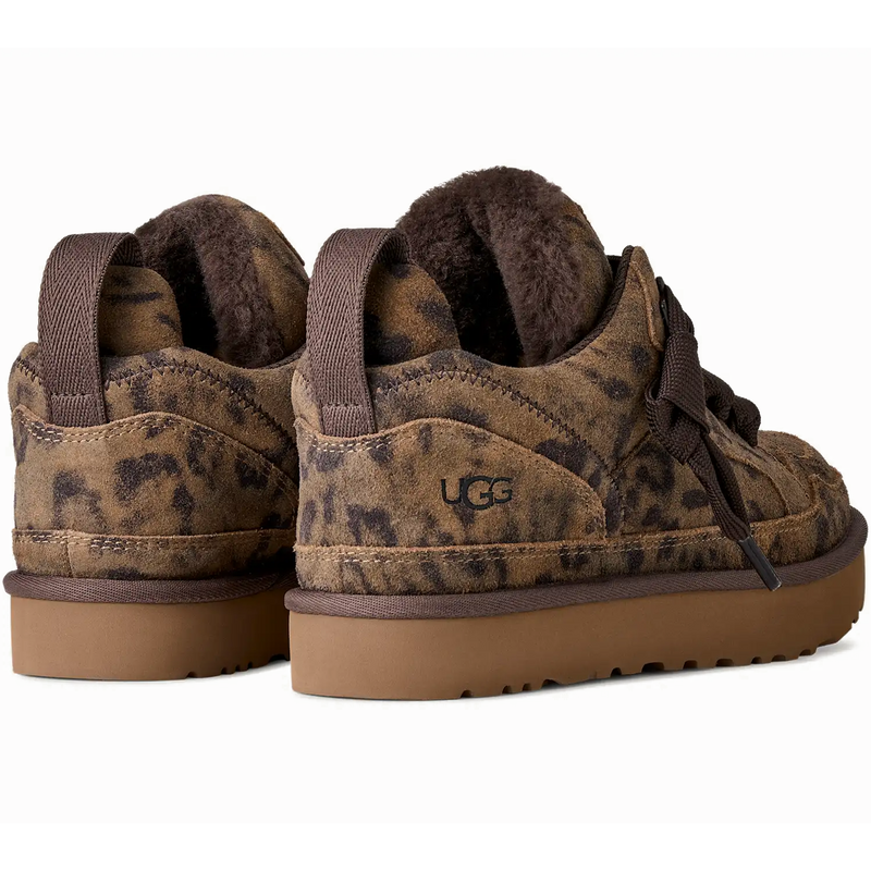 Women's Lowmel Spotted, UGG Women's Lowmel Spotted in CHE-Chestnut pair rear