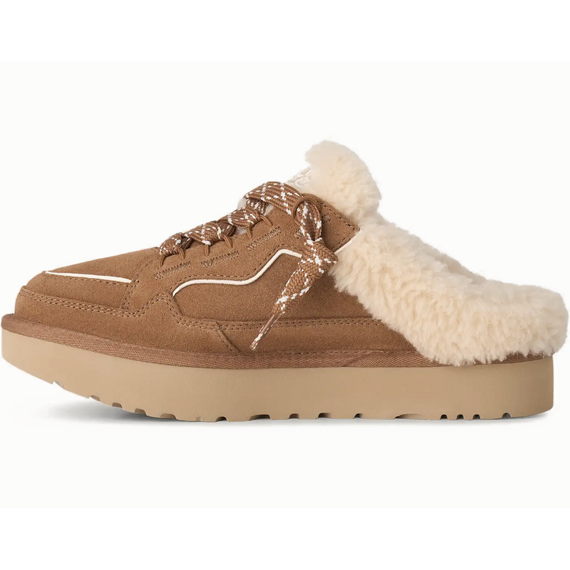 Women's Lowmel Mule, UGG Women's Lowmel Mule in CHE-Chestnut inside profile right shoe