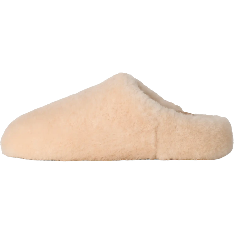 UGG Women's Elea Fluffed Slip-On in Natural left facing