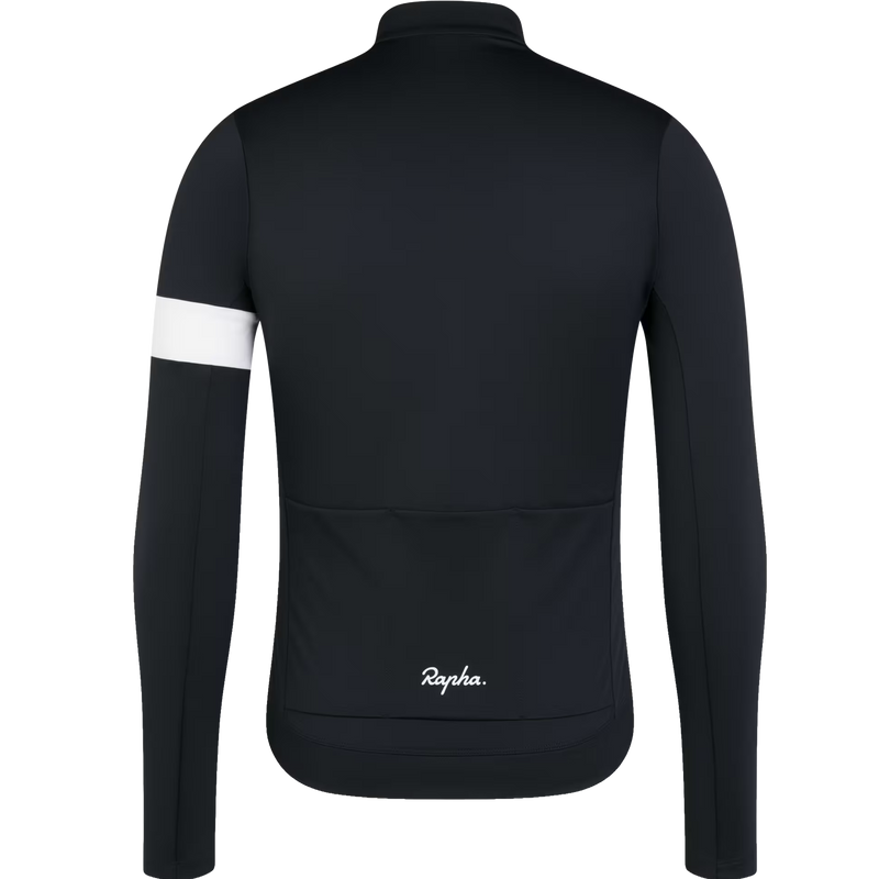 Men's Core Thermal Long Sleeve Jersey, Rapha Men's Core Thermal Long Sleeve Jersey back