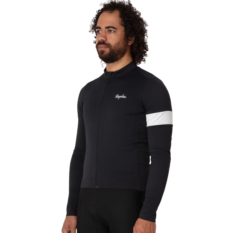 Men's Core Thermal Long Sleeve Jersey, Rapha Men's Core Thermal Long Sleeve Jersey side
