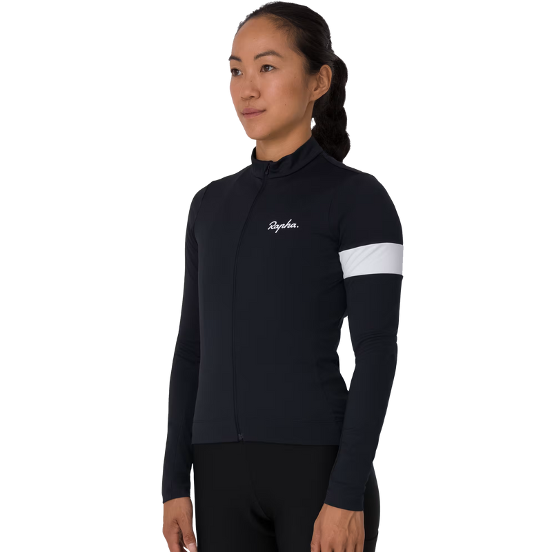 Women's Core Thermal Long Sleeve Jersey, Rapha Women's Core Thermal Long Sleeve Jersey side