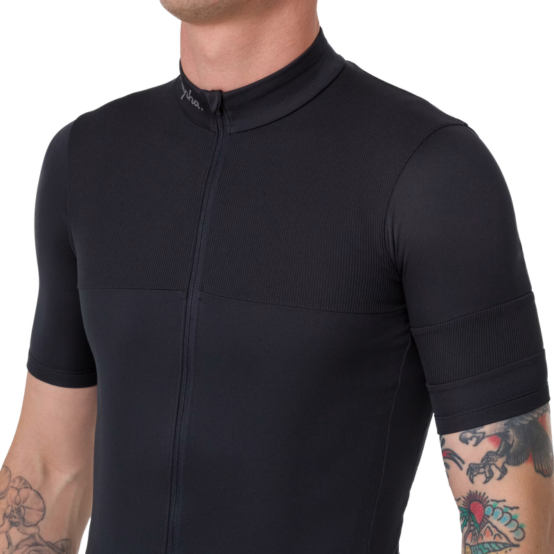 Men's Brevet Element Jersey, Rapha Men's Brevet Element Jersey chest zipper