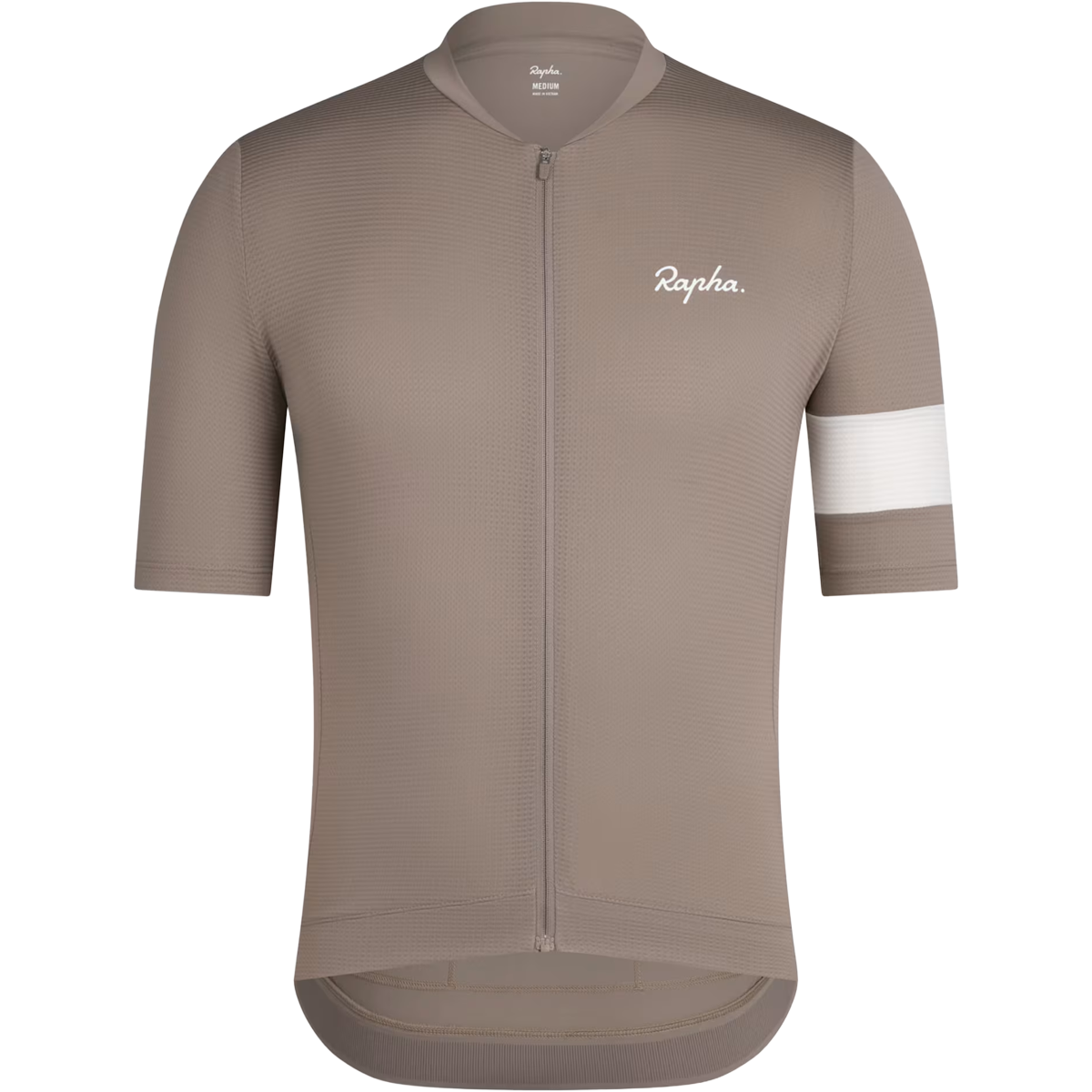 Rapha Men's Core Lightweight Jersey in Dark Tan/White