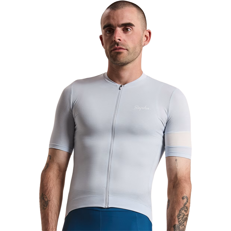 Men's Core Lightweight Jersey, Rapha Men's Core Lightweight Jersey front on model