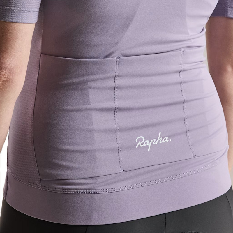 Women's Core Lightweight Jersey, Rapha Women's Core Lightweight Jersey back pockets