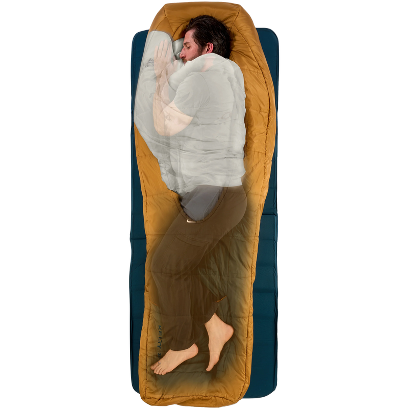 Eclipse 35 Regular, Kelty Eclipse 35 Regular Side Sleeping