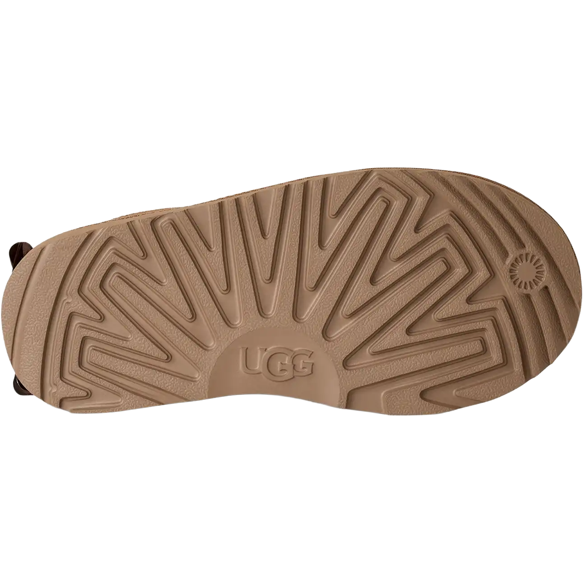 UGG Youth Ultra Mini Bailey Bow II in Chestnut traction detail
