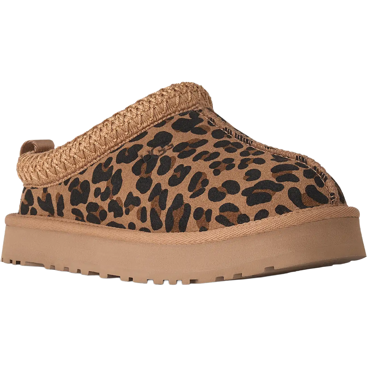 UGG Youth Tazz Spotted in Tan angled