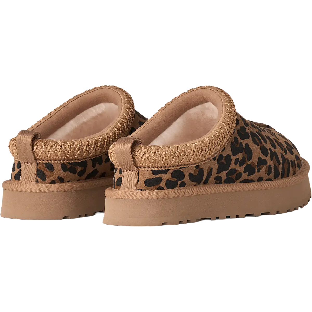 UGG Youth Tazz Spotted in Tan back view