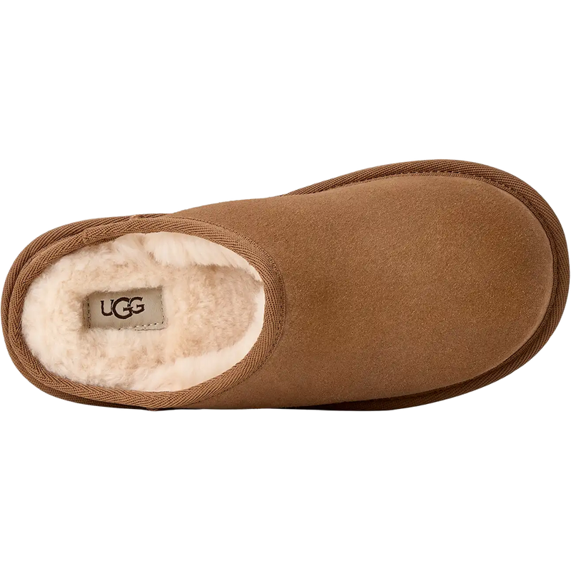 UGG Youth Classic Slip-On in Chestnut top view