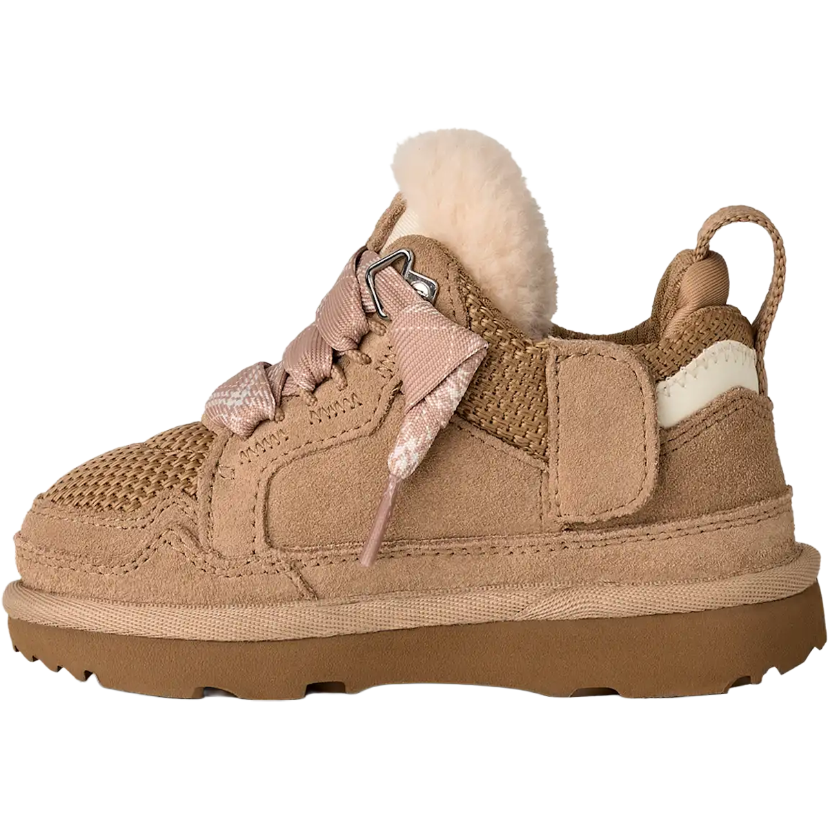 UGG Youth Lowmel in Sand left facing