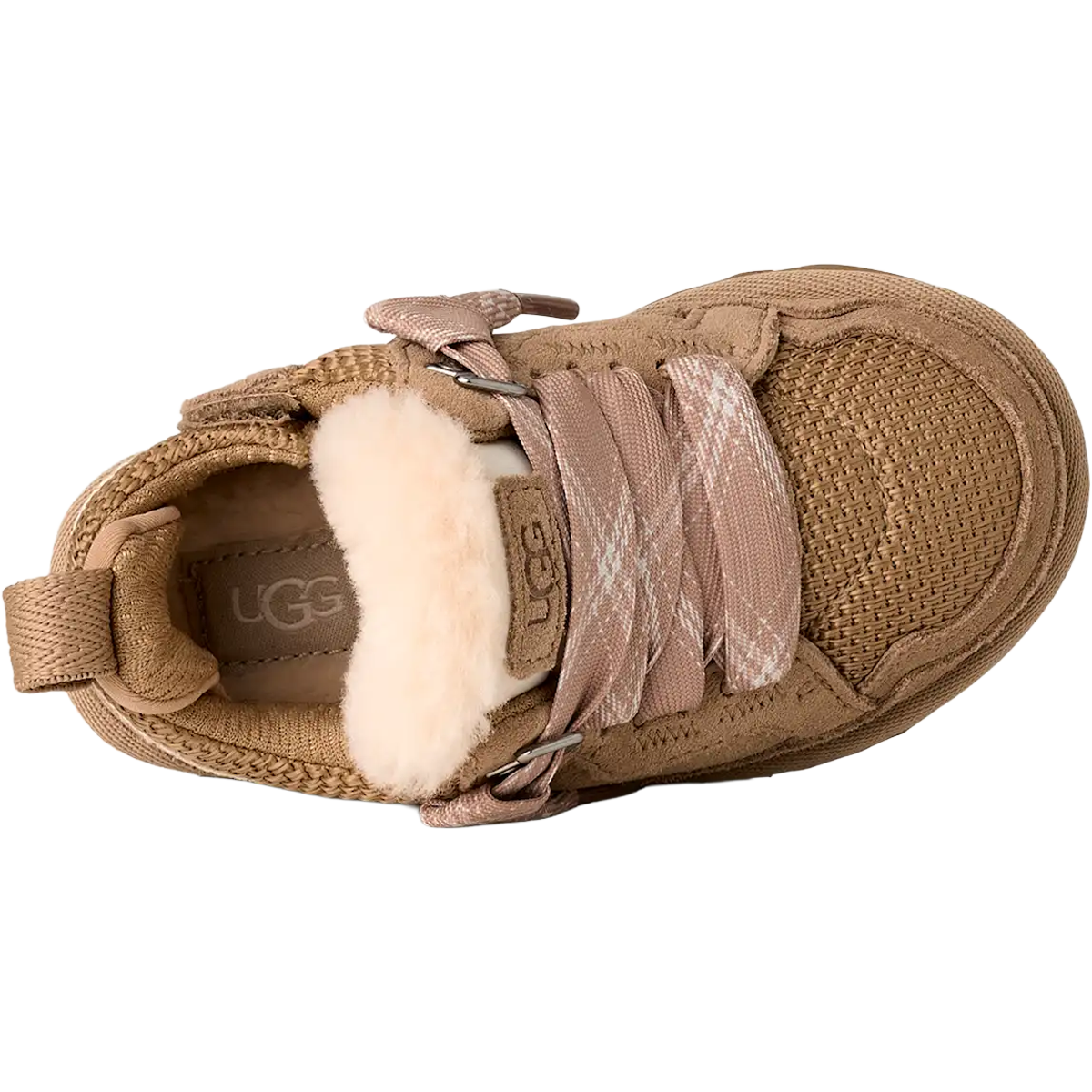 UGG Youth Lowmel in Sand top view