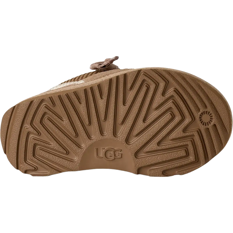 UGG Youth Lowmel in Sand bottom view