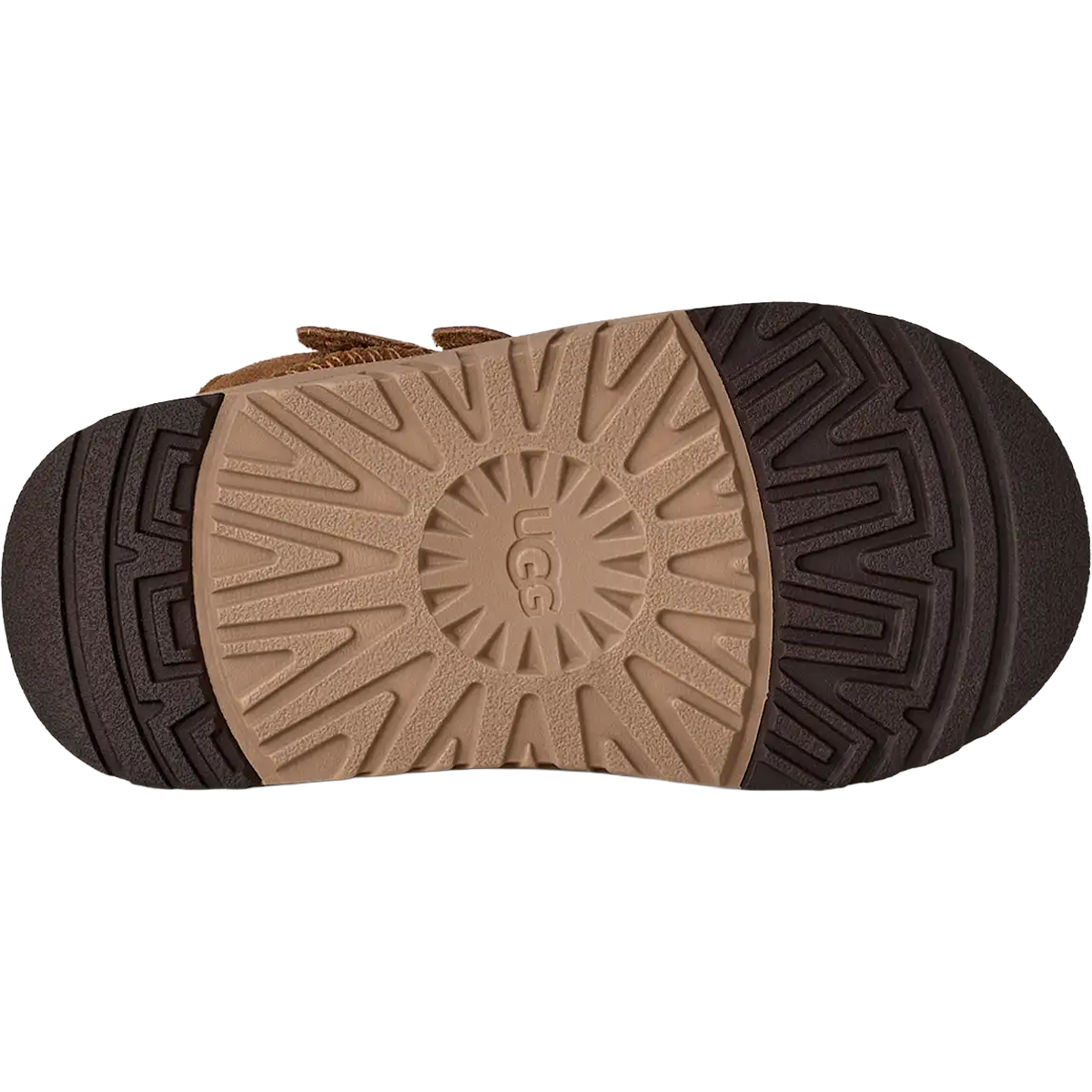 UGG Youth Rennie in Chestnut bottom view