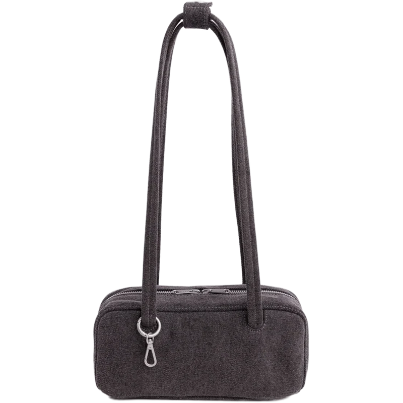 Small Denim Bowler Bag, Featured Image