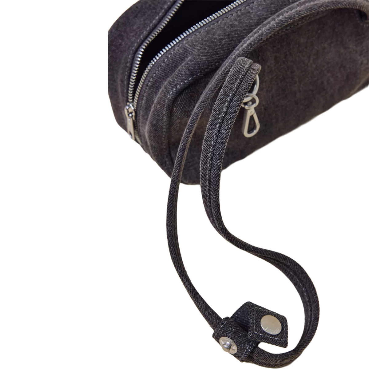 Small Denim Bowler Bag alternate view