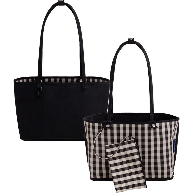 Medium Nylon Reversible Tote, Featured Image