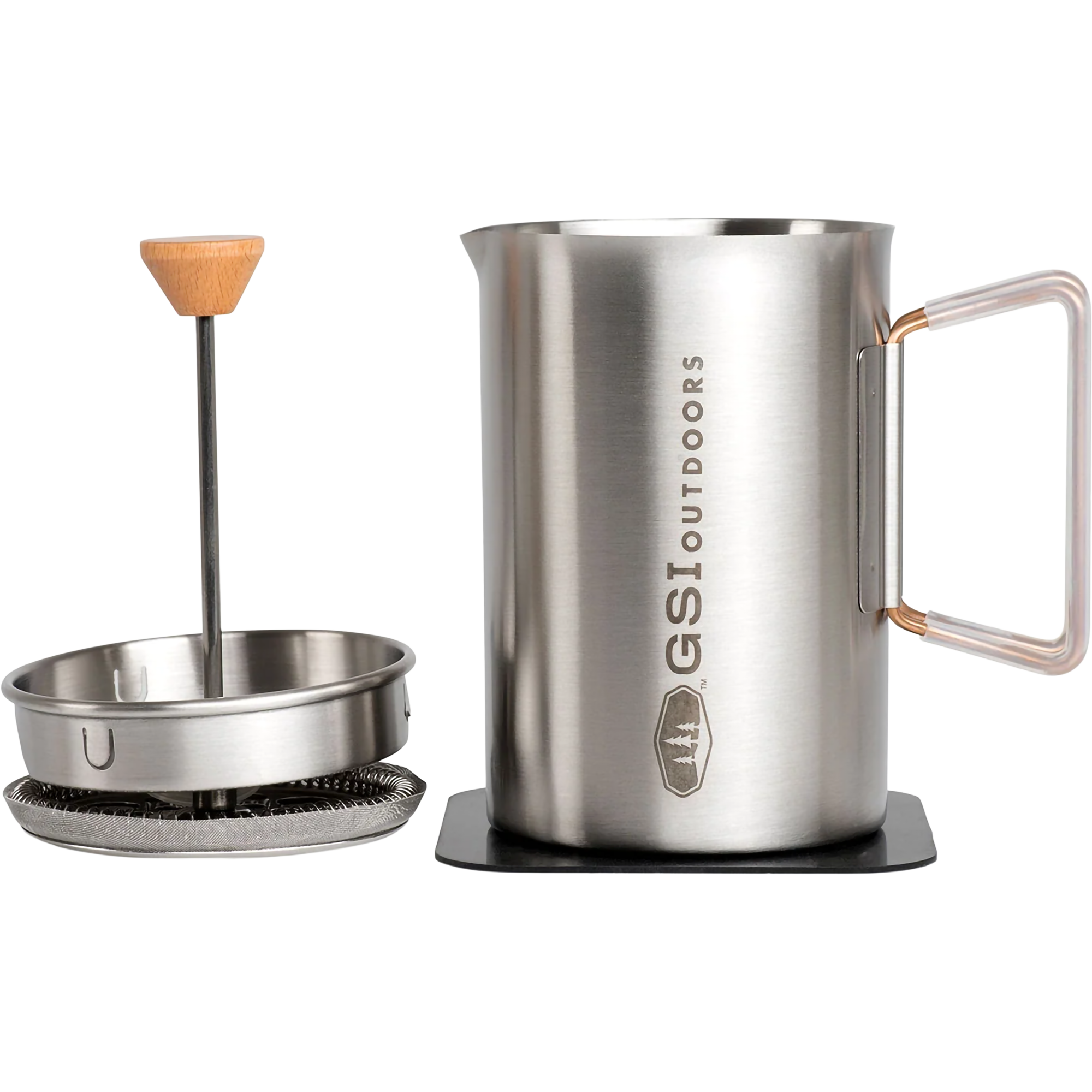 Glacier 20 Oz Stovetop Javapress alternate view