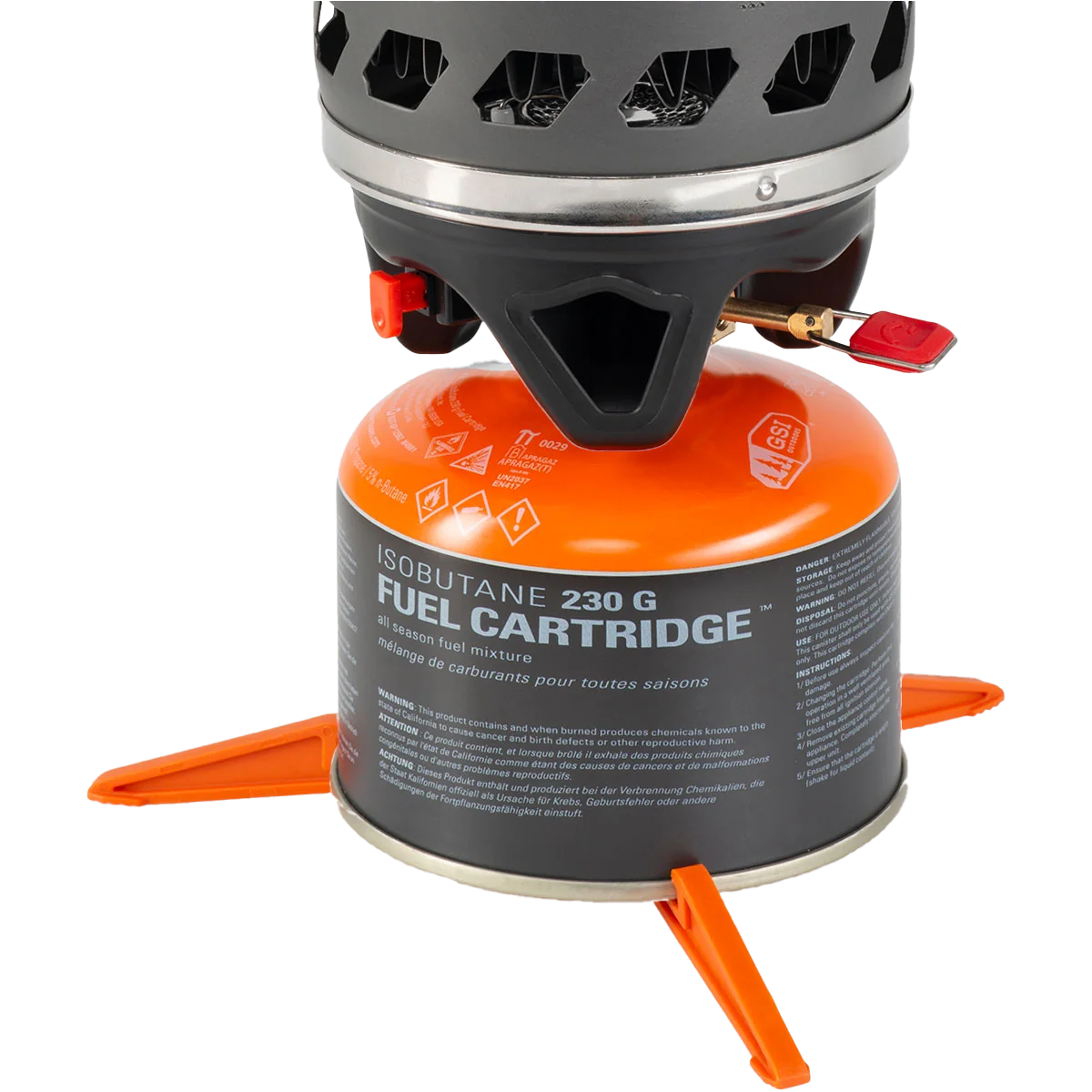 Folding Canister Stand alternate view