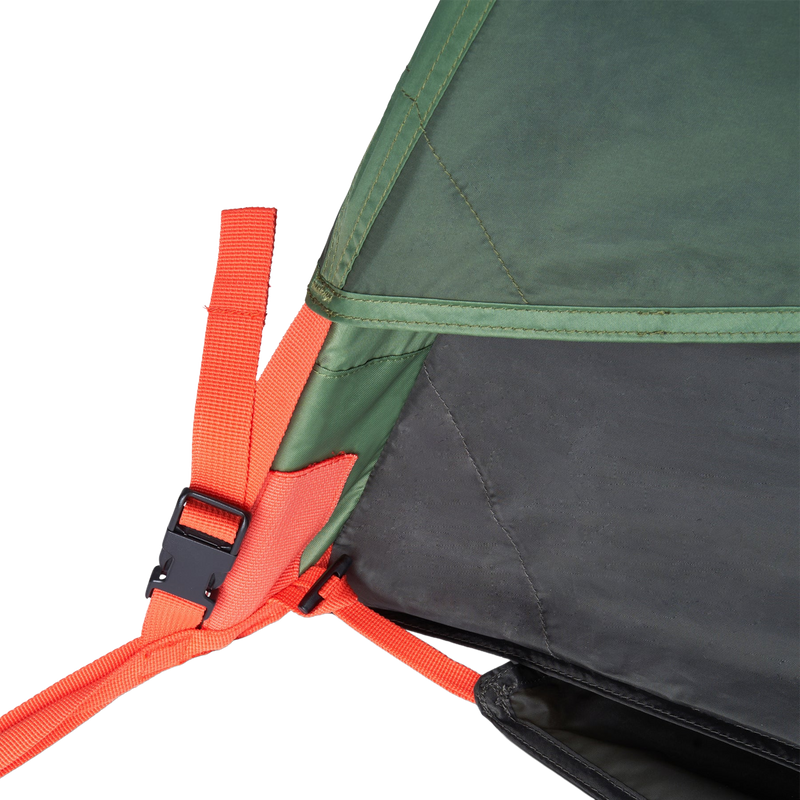 Wireless 6 Footprint, Kelty Wireless 6 Footprint attached to tent