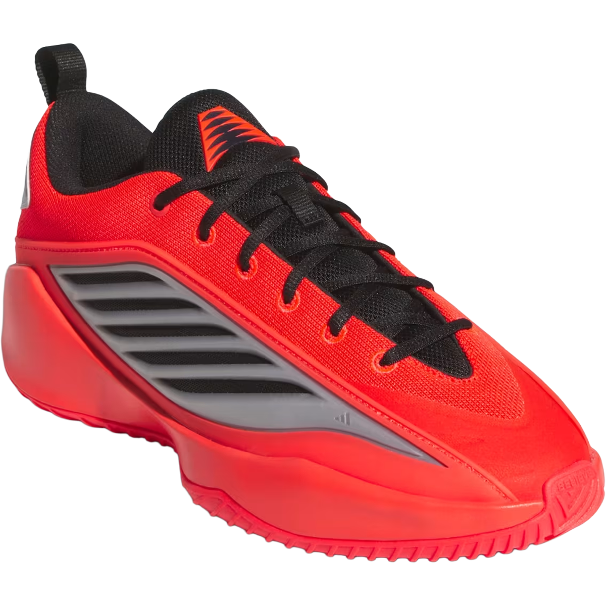 Adidas Anthony Edward Believe That 1 'Alphadawg' in Pure Ruby Core Black Cloud White angled