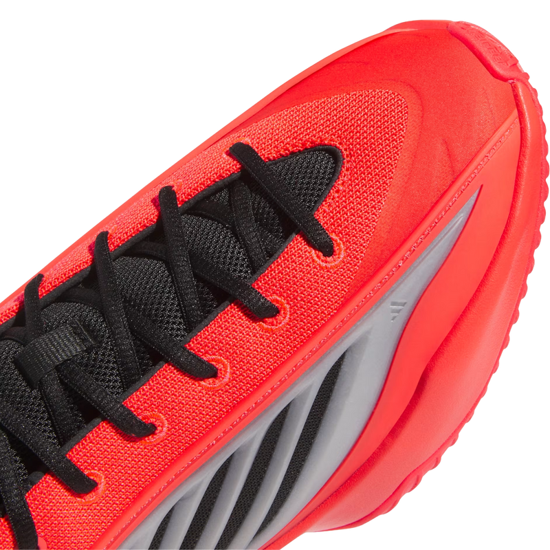 Adidas Anthony Edward Believe That 1 'Alphadawg' in Pure Ruby Core Black Cloud White lace detail