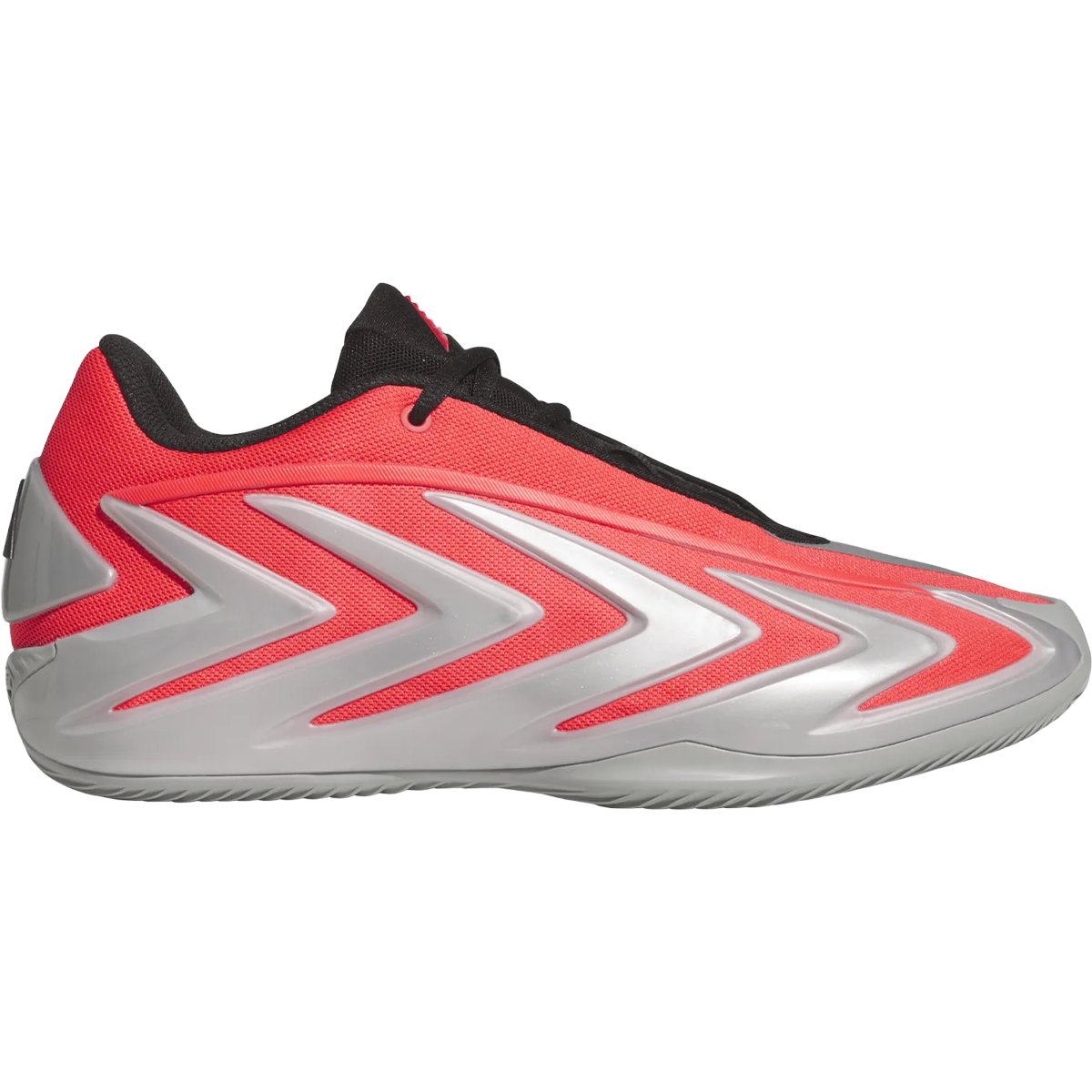 Adidas Anthony Edwards 3 in Lucid Red Silver and metallic