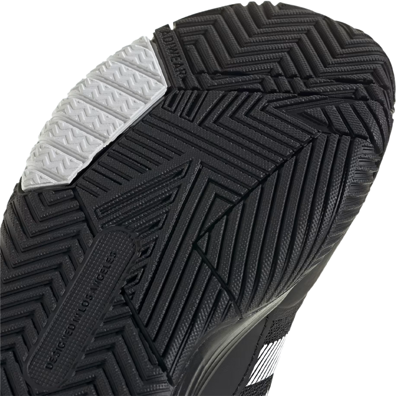 Youth Own The Game 3.0 Preschool, Adidas Youth Own The Game 3.0 Preschool in Core Black Cloud White bottom traction detail