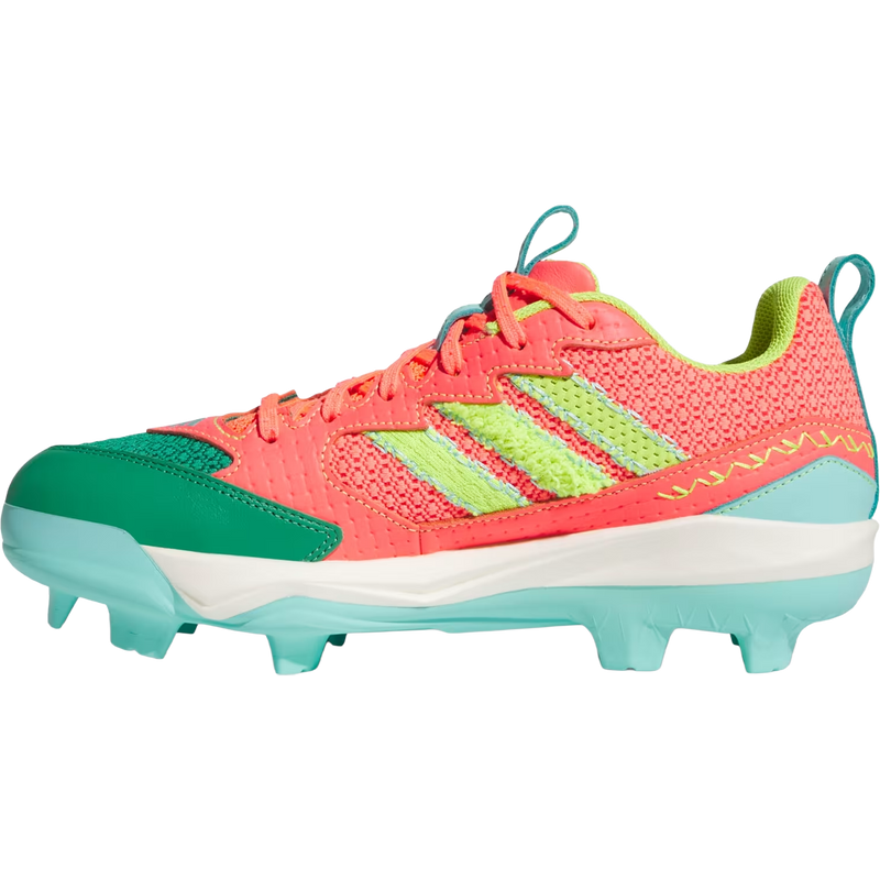 Men's Adizero Electric 3.0 TPU 'Somos', Adidas Men's Adizero Electric 3.0 TPU 'Somos' in Crystal Linen Flash Aqua Solar Turbo left facing