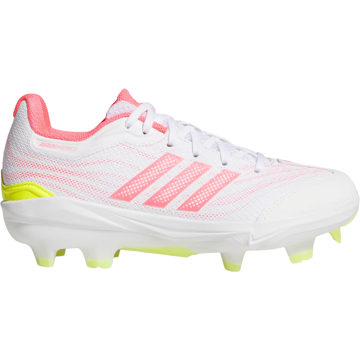 Adidas Women's Adizero Instinct 3.0 TPU in Cloud White Solar Turbo Solar Lemon