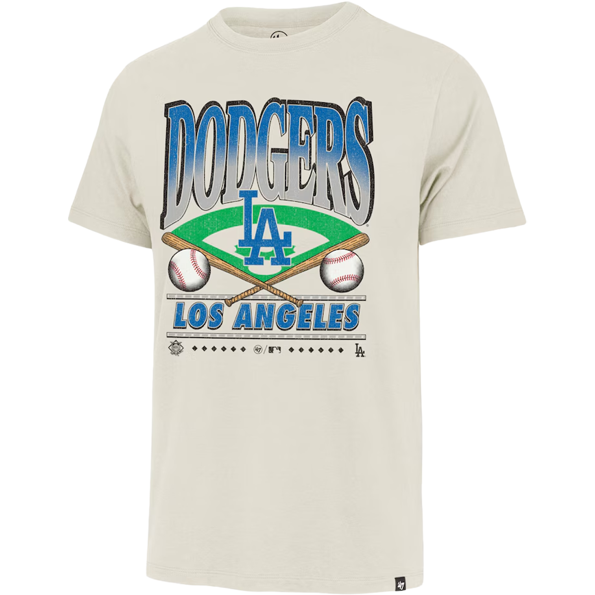 Men's Dodgers Straight Shot Two Franklin Tee alternate view