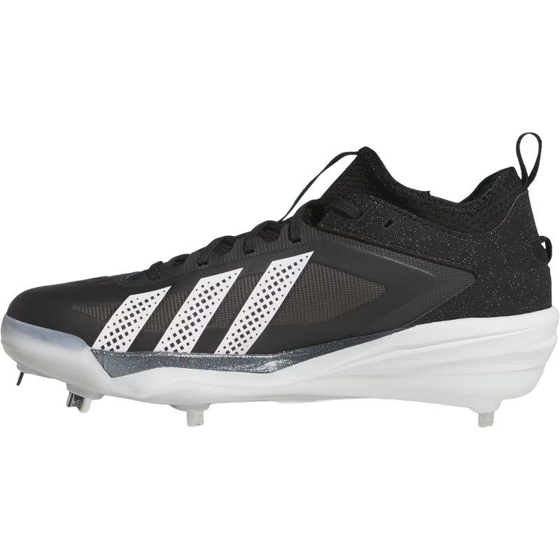 Adizero Impact 3.0 Metal, Adidas Adizero Impact 3.0 Metal in Core Back Cloud White left facing