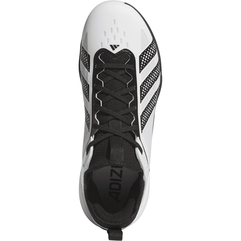 Adizero Impact 3.0 Metal, Adidas Adizero Impact 3.0 Metal in Ftwr White/Core Black top right