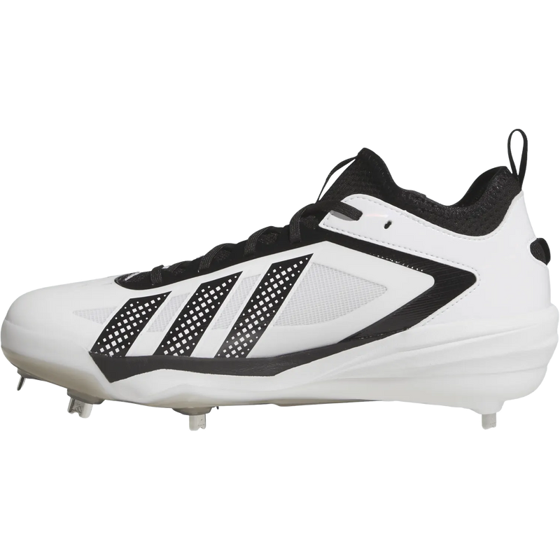 Adizero Impact 3.0 Metal, Adidas Adizero Impact 3.0 Metal in Ftwr White/Core Black inside right profile