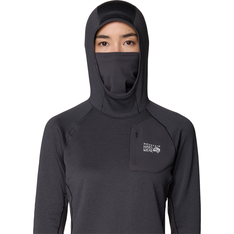 Mountain Hardwear Women's Up First Tech Fleece Hoody front face cover