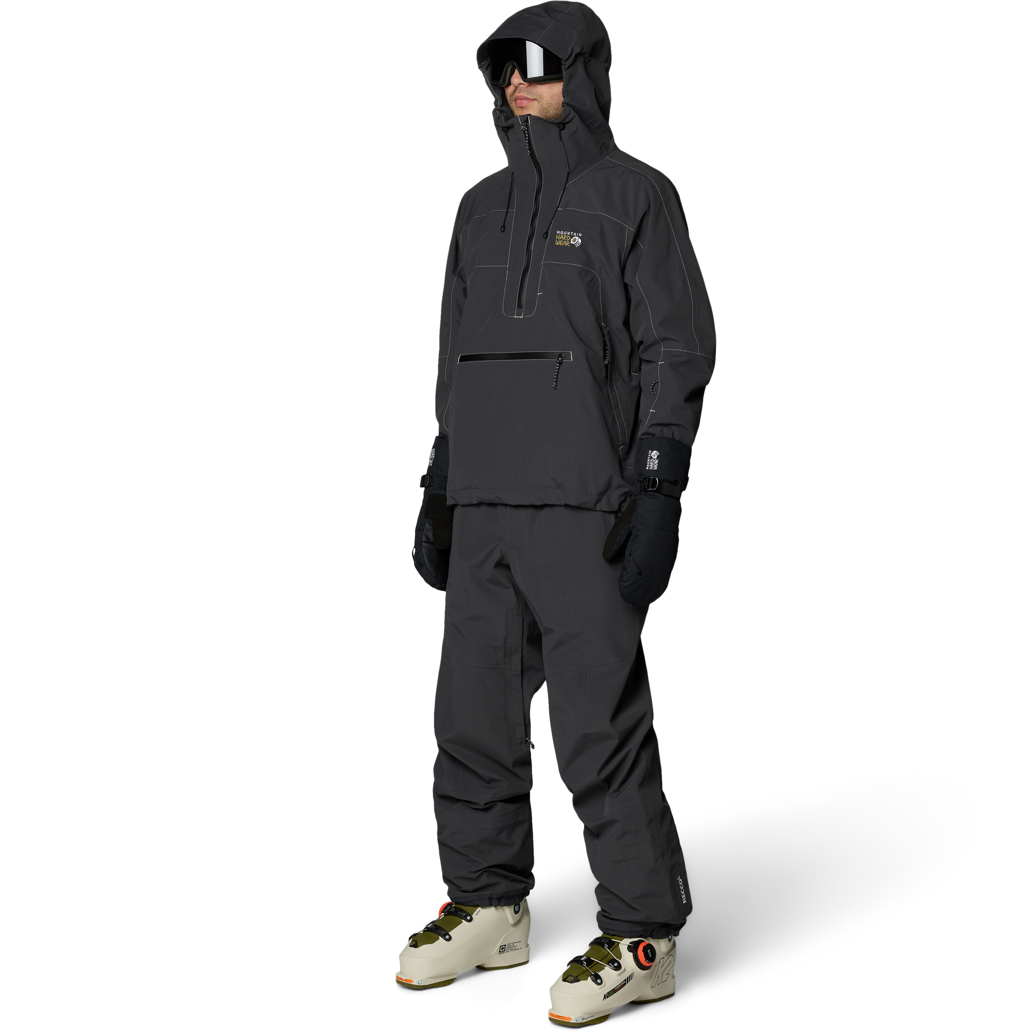 Mountain Hardwear Men's Warp Factor Anorak 3/4 Front full view