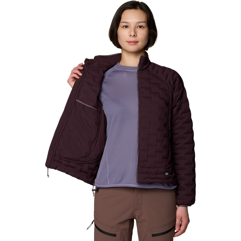 Mountain Hardwear Women's Stretchdown Light Jacket Internal Right Pocket