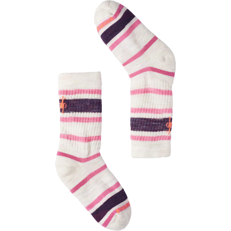 Youth Hike Light Cushion Striped Crew, Featured Image