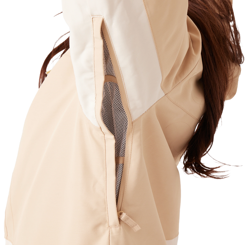 Women's Incline Parka Block Jacket, Roxy Women's Incline Parka Jacket underarm vent