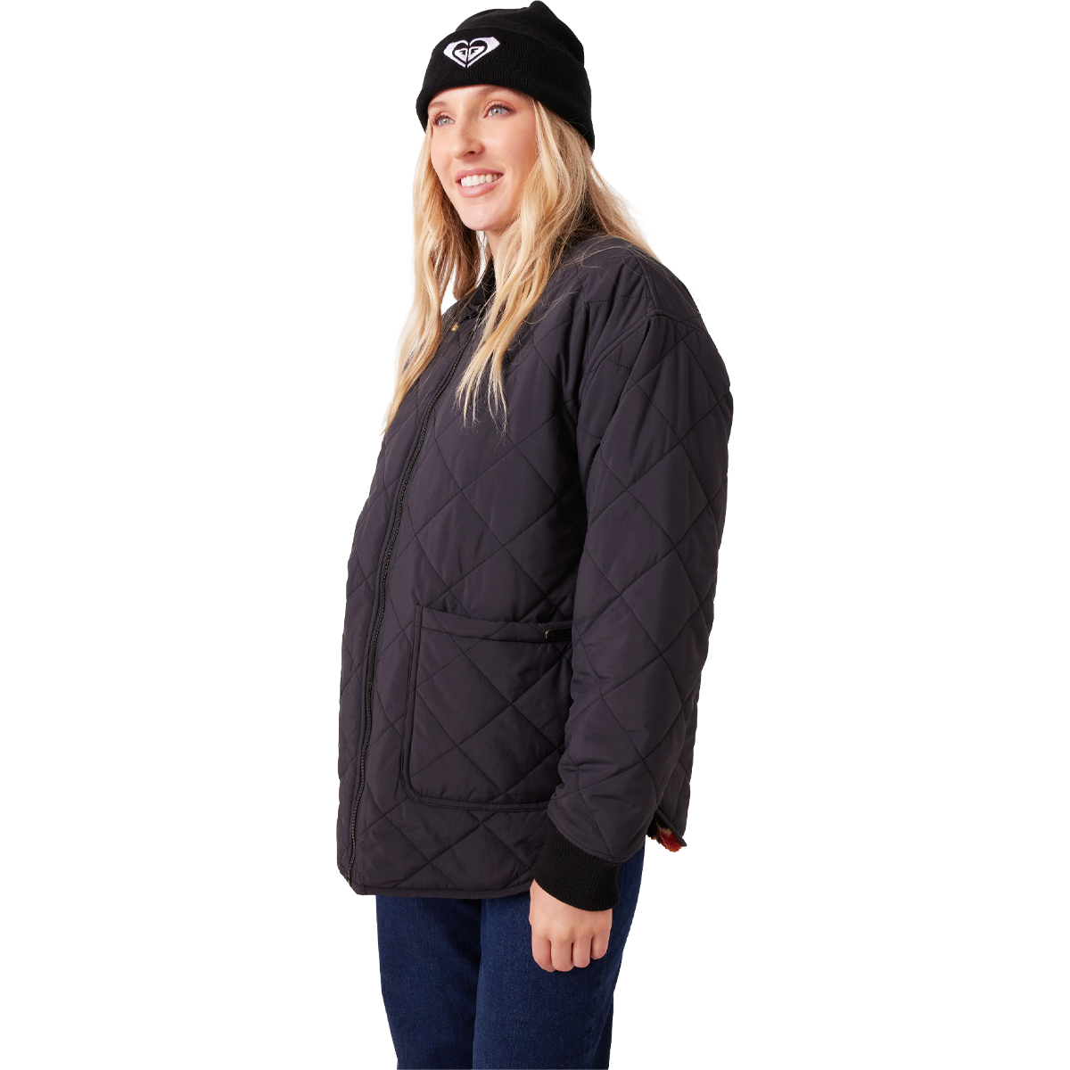 Women's Aurora Quilted Bomber alternate view