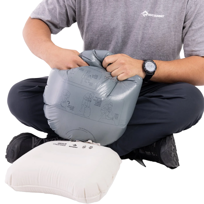 Aeros Ultralight Pillow Regular, Sea to Summit Aeros Ultralight Pillow inflate bag