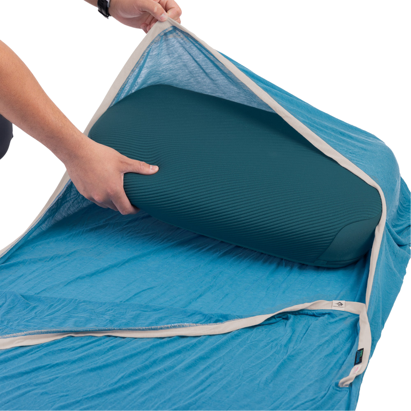 Breeze Lightweight Traveler Liner with Insect Shield, Sea to Summit Breeze Lightweight Traveler Sleeping Bag Liner with Insect Shield pillow sleeve