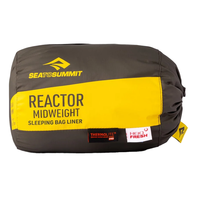 Reactor Midweight Liner Large, Sea to Summit Reactor Midweight Liner pack size