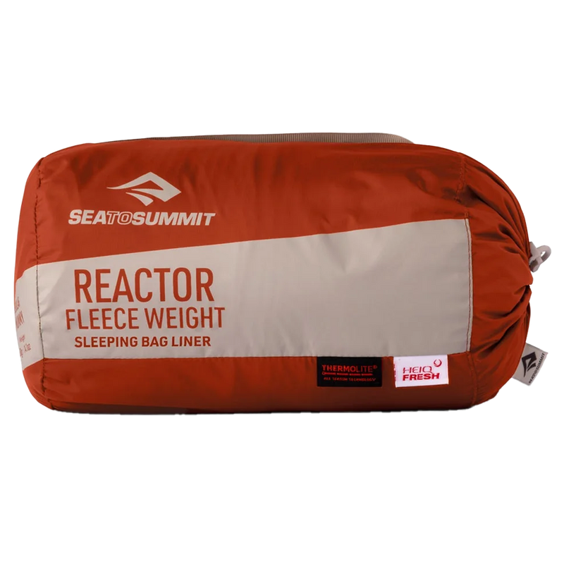 Reactor Fleeceweight Liner Regular, Sea to Summit Reactor Fleeceweight Liner pack size