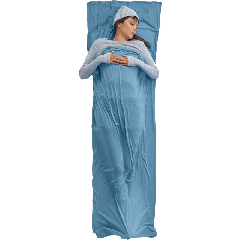 Breeze Lightweight Rectangular Liner with Pillow Sleeve, Sea to Summit Breeze Lightweight Rectangular Liner with Pillow Sleeve with sleeper