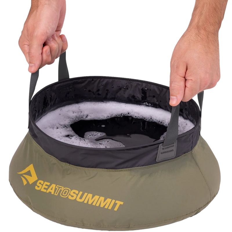 Kitchen Sink 20L, Sea to Summit Kitchen Sink holding water