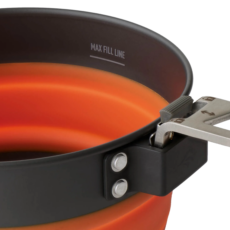 Frontier UL Collapsible Pot 1L, Sea to Summit Frontier UL Collapsible Pot 1L max fill line